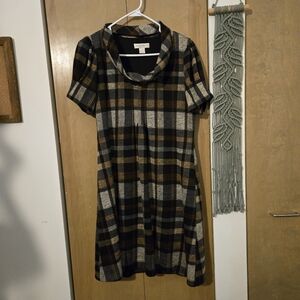 Christopher & Banks Plaid Dress